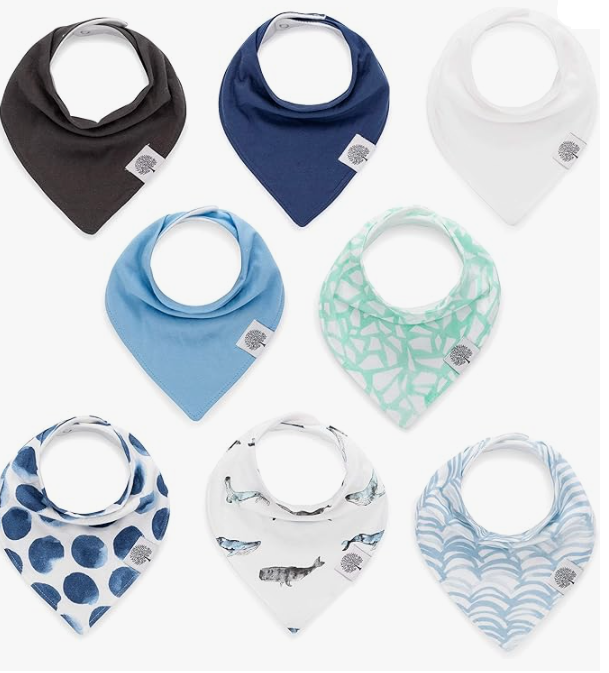 Parker Baby Bandana Drool Bibs 8-Pack Review 2026